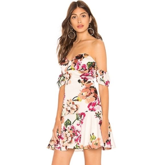 About Us Dresses & Skirts - NEW About Us X REVOLVE Maddie Off Shoulder Dress